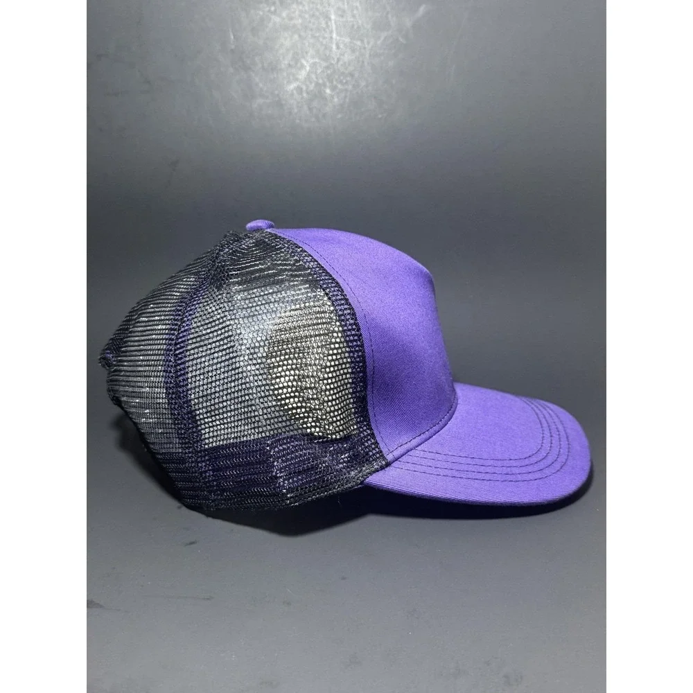 Y2K ADIO Heartagram HIM Skateboard Mesh Back Hat‎ One Size Rare